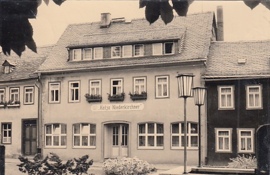 Leutenberg in Thüringen Foto Karte ca 1960 Leutenberg in Thüringen Foto Karte ca 1960