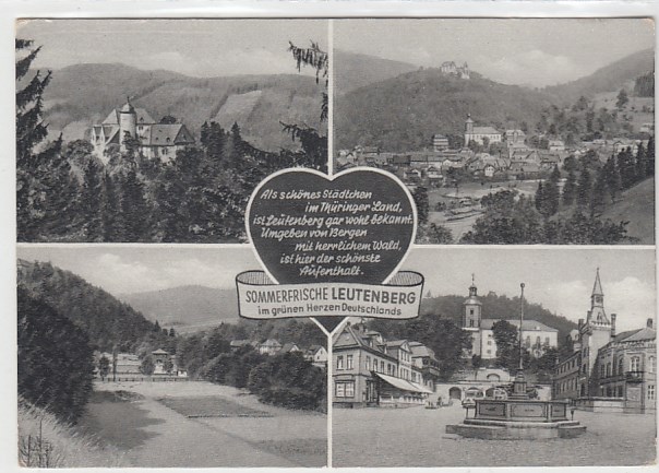 Leutenberg in Thüringen 1960 Leutenberg in Thüringen 1960
