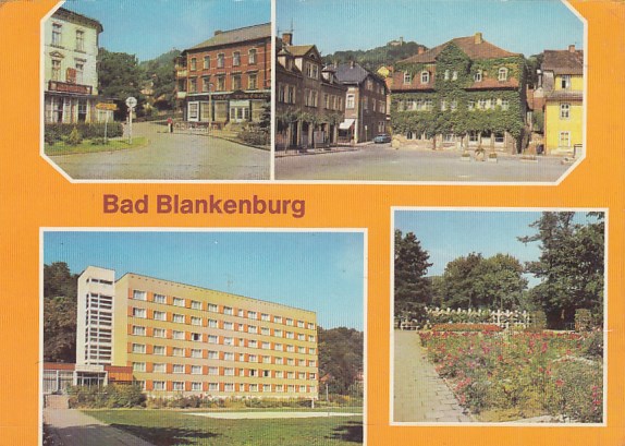 Bad Blankenburg in Thüringen ca 1980