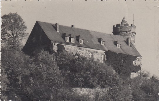 Bad Blankenburg in Thüringen Burg Greifenstein 1957