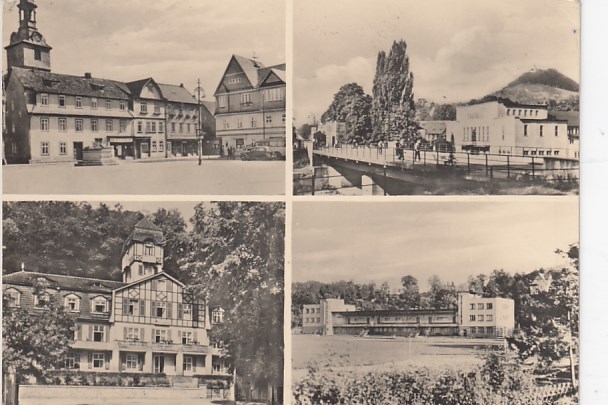 Bad Blankenburg in Thüringen ca 1960