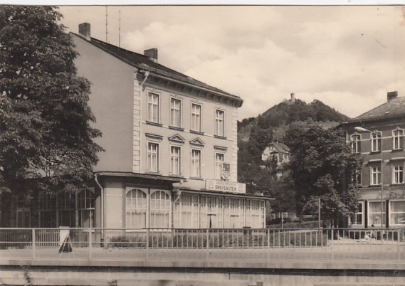 Bad Blankenburg in Thüringen FDGB-Heim Greifenstein 1969