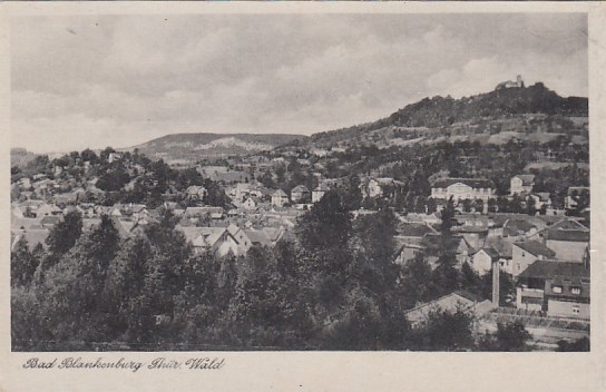 Bad Blankenburg in Thüringen 1954