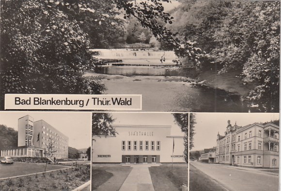 Bad Blankenburg in Thüringen 1975