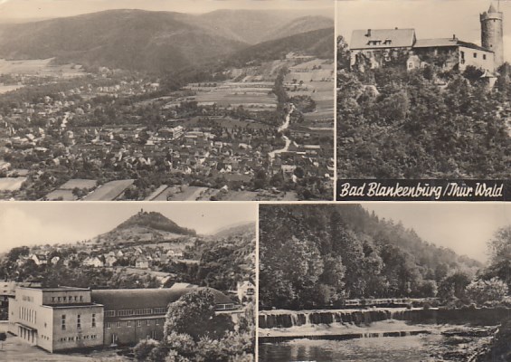 Bad Blankenburg in Thüringen 1970