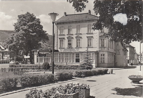 Bad Blankenburg in Thüringen FDGB-Heim Greifenstein 1980