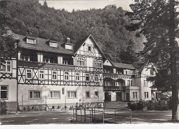 Bad Blankenburg in Thüringen FDGB-Heim 1977