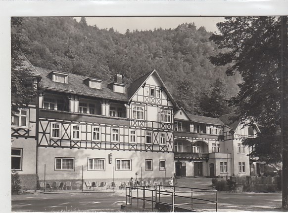 Bad Blankenburg in Thüringen FDGB-Heim 1981