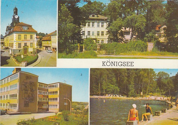 Königsee Thüringen ca 1980 Königsee Thüringen ca 1980