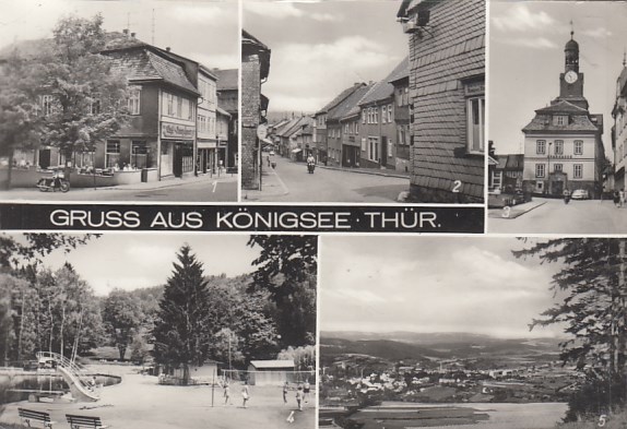 Königsee Thüringen ca 1980 Königsee Thüringen ca 1980