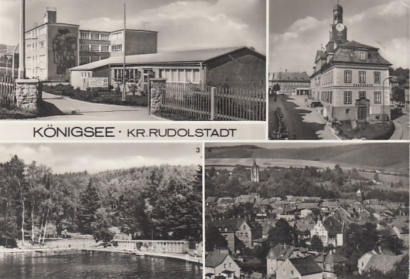 Königsee Thüringen ca 1980 Königsee Thüringen ca 1980