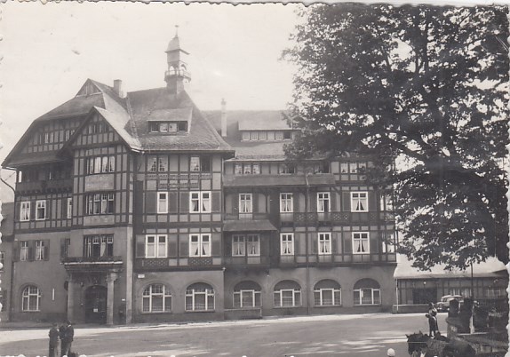 Schwarzburg in Thüringen Reichsbahn-Erholungsheim 1960