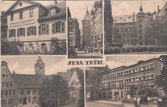Jena in Thüringen 1958 Jena in Thüringen 1958
