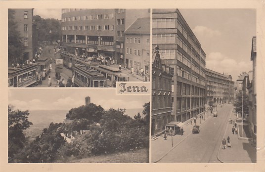 Jena in Thüringen 1954 Jena in Thüringen 1954