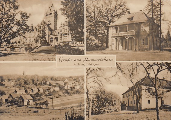 Hummelshain in Thüringen 1970 Hummelshain in Thüringen 1970