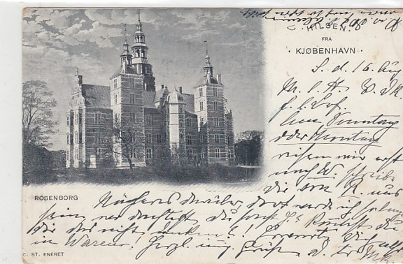 Kopenhagen Kobenhavn Danmark-Dänemark Rosenborg Schloss 1898