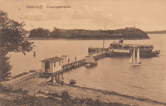 Süderhaff Sønderhav Dänemark Denmark Dampfer 1915