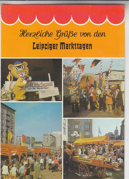 Leipzig Markttage Rummel 1987