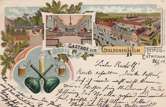 Leipzig Litho Künstlerkarte Bruno Bürger Eutritzsch 1903 Leipzig Litho Künstlerkarte Bruno Bürger Eutritzsch 1903