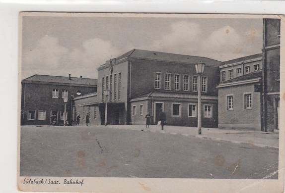 Sulzbach Saar Bahnhof ca 1940