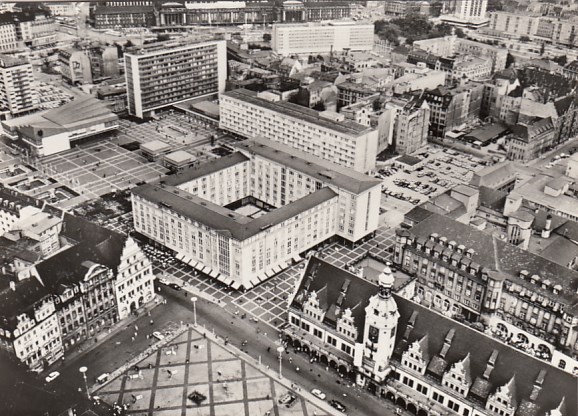 Leipzig Luftbild 1977