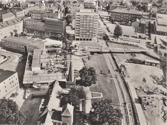 Cottbus Luftbild 1978