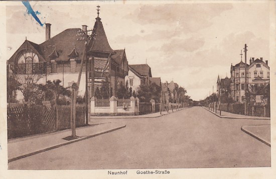 Naunhof Goethe Straße 1929