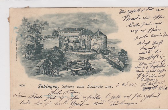 Tübingen am Neckar Schloss 1903 Tübingen am Neckar Schloss 1903