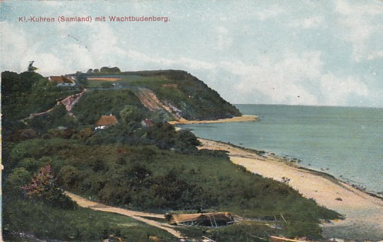 Kurische Nehrung Klein Kuhren Samland Ostpreussen Wachtbudenberg 1914