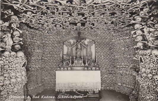 Bad Kudowa Schlesien Kapelle ca 1935
