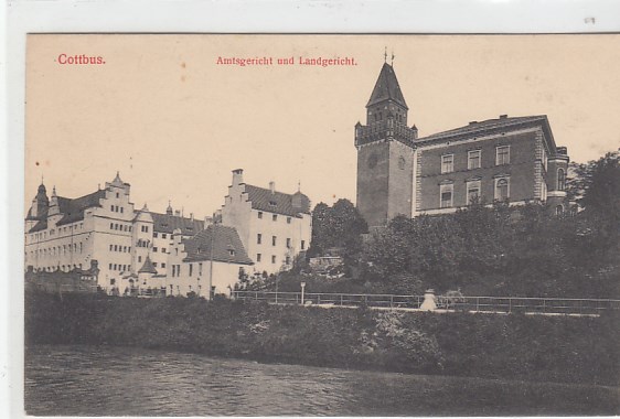 Cottbus Amtsgericht und Landgericht ca 1920