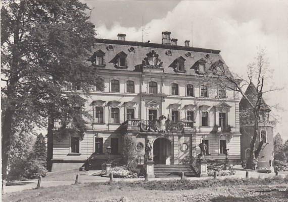 Altdöbern Niederlausitz Schloß 1983