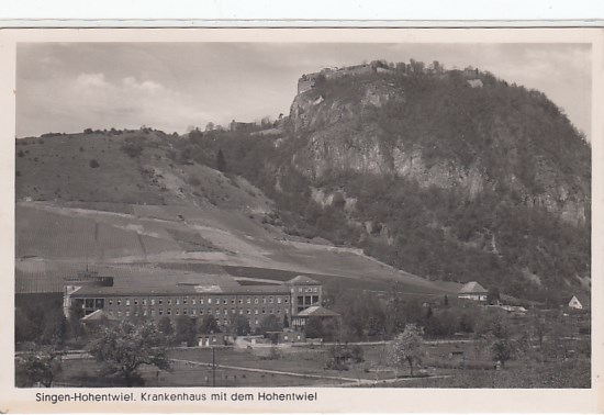 Hohentwiel Singen Krankenhaus 1952