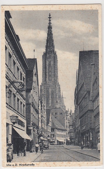 Ulm an der Donau Hirschstraße 1944