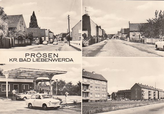 Prösen mit Tankstelle