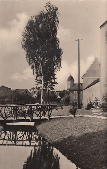 Finsterwalde Niederlausitz Am Schloß 1959