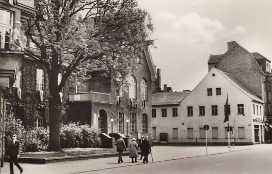 Finsterwalde Niederlausitz Thälmann-Straße 1968