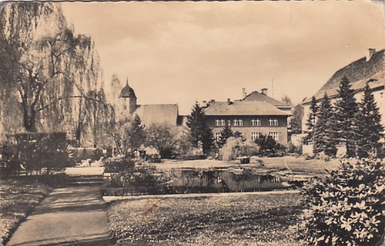 Finsterwalde Niederlausitz Schloßpark 1962