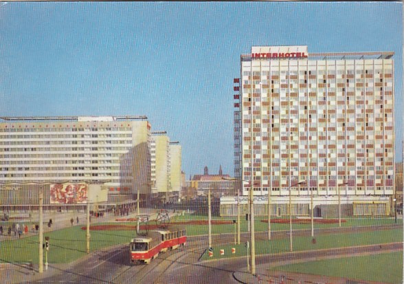 Dresden Prager Straße Strassenbahn 1973