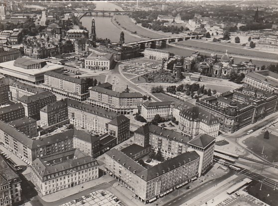 Dresden Luftbild 1979