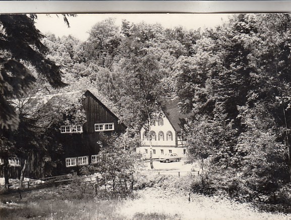 Dorfhain in Sachsen bei Höckendorf Ferienheim Stübemühle LMK Plauen 1970