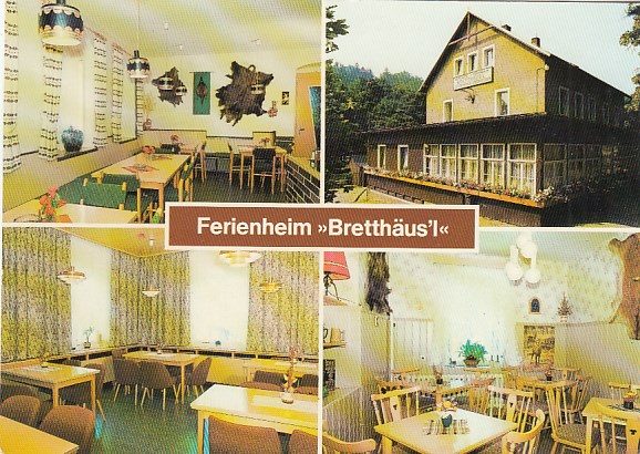 Ferienheim Bretthäusel Luchau bei Dippoldiswalde Glashütte 1967 Dölzschen 1988