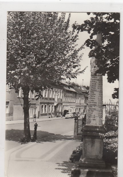 Bad Gottleuba Postsäule 1975