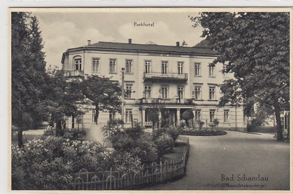 Bad Schandau Parkhotel ca 1930