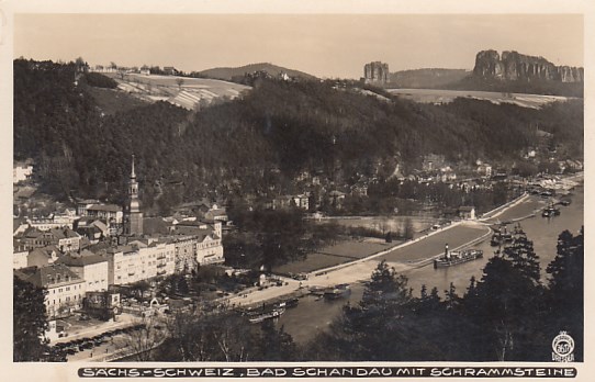 Bad Schandau Foto Hahn 1929
