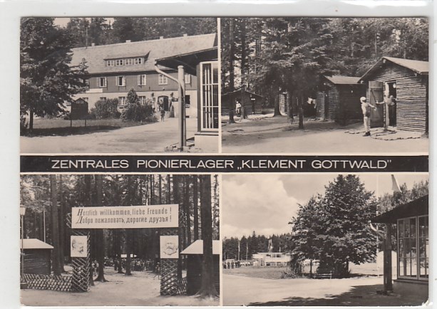 Gemeinde Gohrisch OT Papstdorf in Sachsen Kinderferienlager Pionierlager 1972