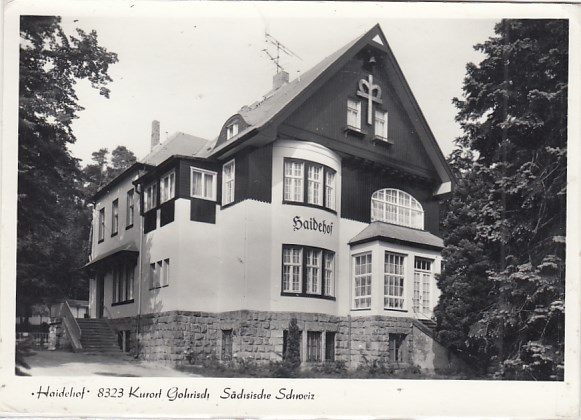 Gohrisch in Sachsen Haidehof ca 1980