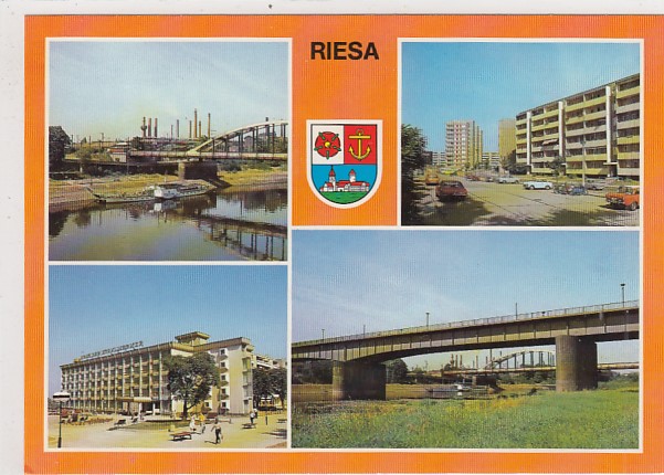 Riesa an der Elbe 1985