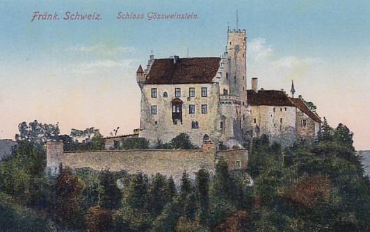 Gößweinstein Gössweinstein Bayern Schloss ca 1920 Gößweinstein Gössweinstein Bayern Schloss ca 1920