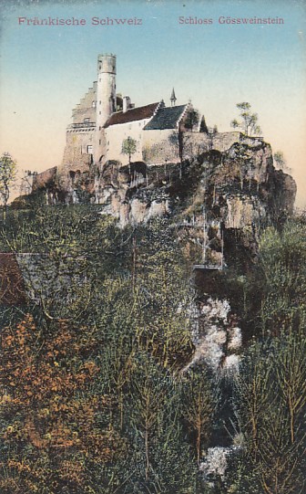 Gössweinstein Gößweinstein Schloss ca 1910 Gössweinstein Gößweinstein Schloss ca 1910